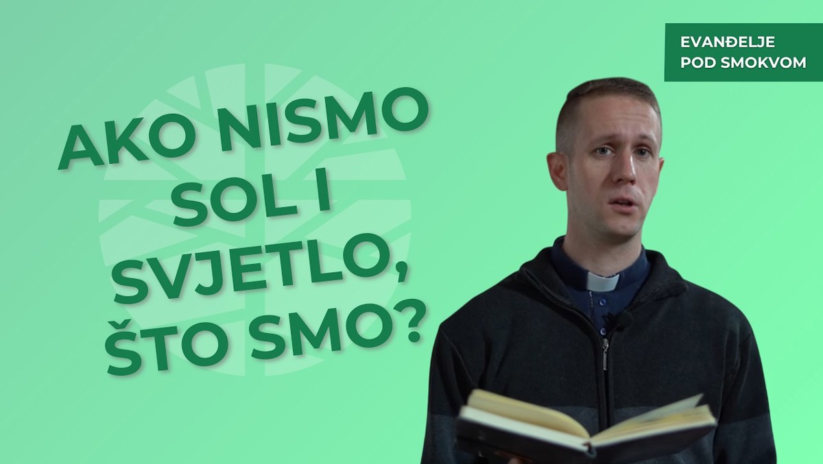 vlč. Dario Levanić - Zašto nas Isus uspoređuje sa soli? | EVANĐELJE (Mt 5,13-16)