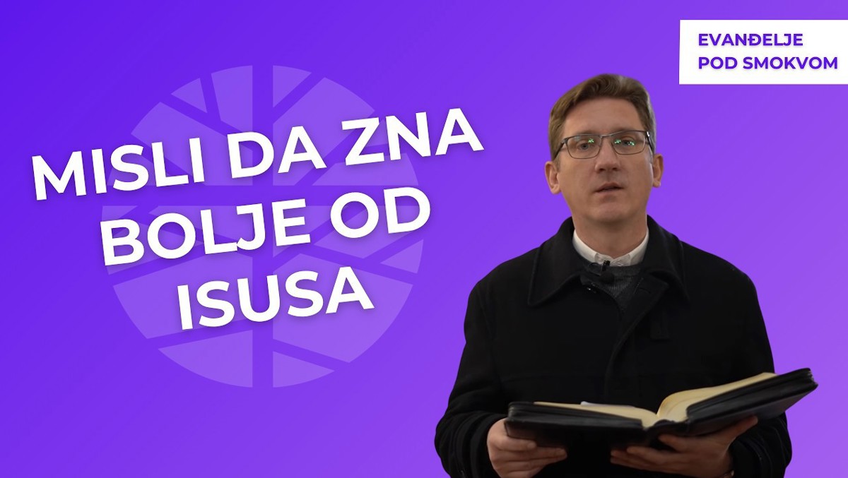 vlč. Petar Mlakar - Mogu li drugi ispraviti tvoje krivo shvaćanje? | EVANĐELJE (Mt 26,14-25)