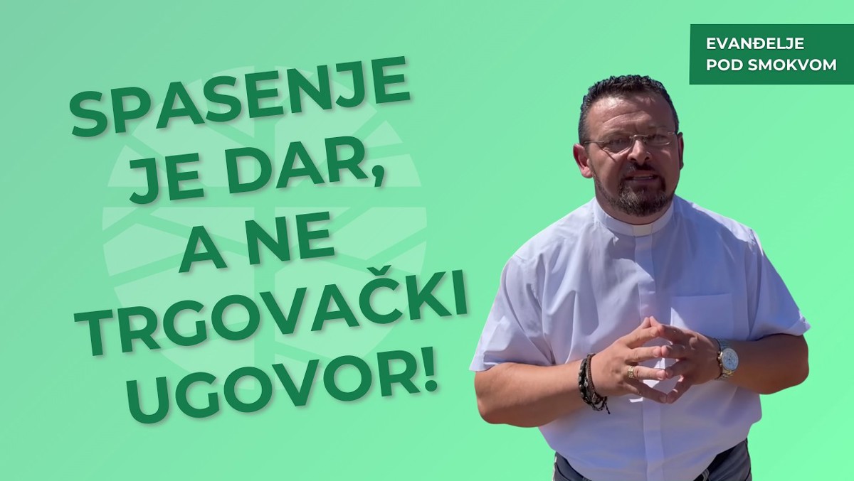 Đakon Vjekoslav Uvalić - Težak je rad u vinogradu | EVANĐELJE (Mt 20,1-16a)