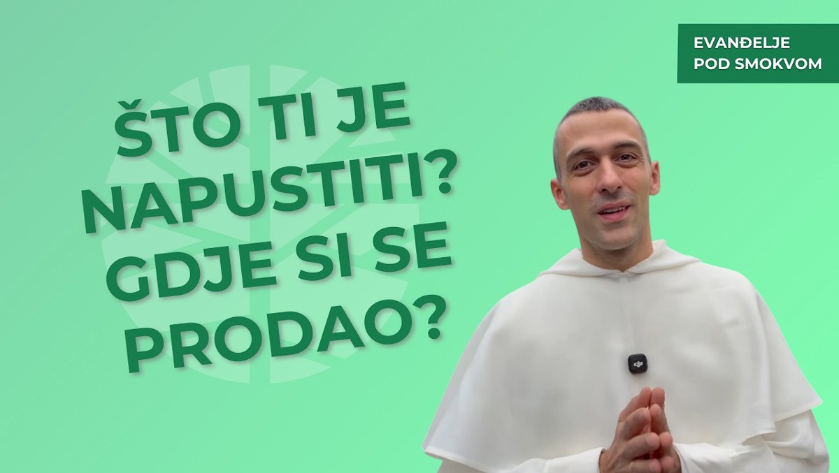 fr. Ivan Dominik Iličić - Ono kad te svi osim Isusa osude | EVANĐELJE (Mt 9,9 -13)