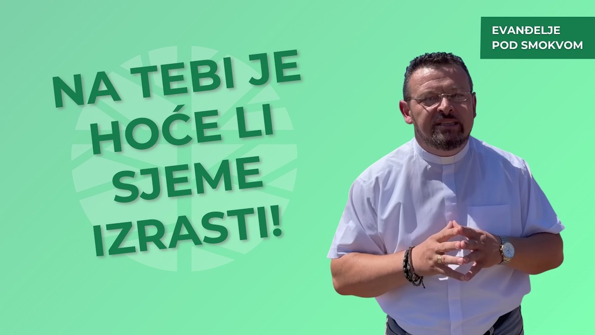 Đakon Vjekoslav Uvalić - Isus želi posijati sebe u nama | EVANĐELJE (Mt 13,1-23)